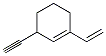 Cyclohexene, 1-ethenyl-3-ethynyl- (9CI) Struktur