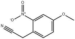 (4-METHOXY-2-NITROPHENYL)ACETONITRILE Struktur