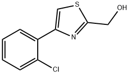 (4-(2-chlorophenyl)thiazol-2-yl)Methanol Struktur