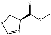 4-Thiazolecarboxylicacid,4,5-dihydro-,methylester,(4R)-(9CI) Struktur