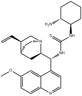 N-[(1R,2R)-2-aMinocyclohexyl]-N'-[(9R)-6'-Methoxycinchonan-9-yl]- thiourea Struktur