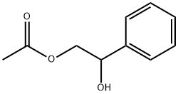 beta-hydroxyphenethyl acetate  Struktur