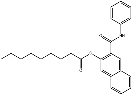 NAPHTHOL AS NONANOATE Struktur