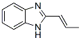 1H-Benzimidazole,2-(1-propenyl)-,(E)-(9CI) Struktur