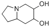 OCTAHYDRO-INDOLIZINE-6,7-DIOL Struktur