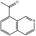 1-(Isoquinolin-8-yl)ethanone Struktur