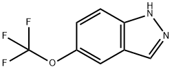 1H-Indazol-5-yl trifluoromethyl ether Struktur