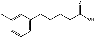 5-(M-tolyl)pentanoic acid Struktur