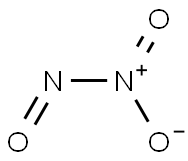 dinitrogen trioxide Struktur