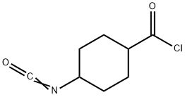 Cyclohexanecarbonyl chloride, 4-isocyanato- (9CI) Struktur