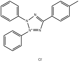 2,3-DIPHENYL-5-(P-TOLYL)TETRAZOLIUM CHLORIDE Struktur