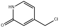 2(1H)-Pyridinone,4-(chloromethyl)-(9CI) Struktur