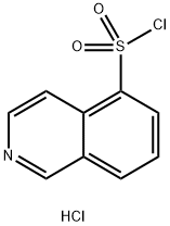 Isoquinoline-5-sulphonyl chloride hydrochloride Struktur