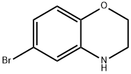 6-Bromo-3,4-dihydro-2H-benzo[1,4]oxazine hydrochloride Struktur