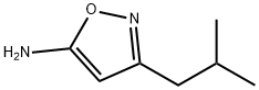 3-Isobutylisoxazol-5-amine Struktur