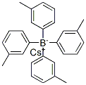 CESIUM TETRAKIS(3-METHYLPHENYL)BORATE Struktur