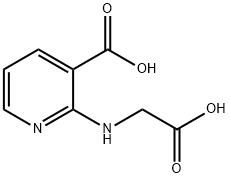 2-(CarboxyMethylaMino)nicotinic Acid Struktur