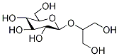 2-(β-D-Glucopyranosyloxy)-1,3-propanediol Struktur