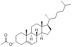 5-CHOLESTEN-3-ALPHA-OL ACETATE Struktur