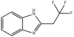 1H-Benzimidazole,2-(2,2,2-trifluoroethyl)-(9CI) Struktur