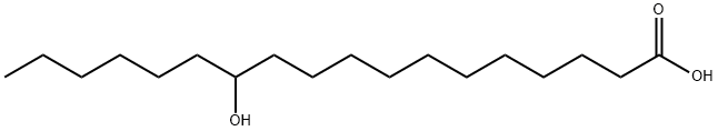 12-HYDROXYSTEARIC ACID Struktur