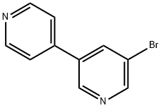 4-(3-BROMOPYRIDIN-5-YL)PYRIDINE Struktur