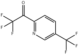 2,2,2-trifluoro-1-(5-(trifluoroMethyl)pyridin-2-yl)ethanone Struktur