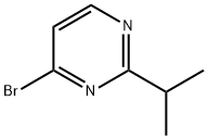 4-broMo-2-isopropylpyriMidine Struktur