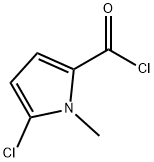 1H-Pyrrole-2-carbonyl chloride, 5-chloro-1-methyl- (9CI) Struktur