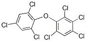 2,2',3,4,4',6,6'-heptachlorodiphenyl ether Struktur