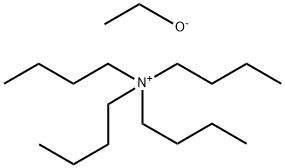 TETRABUTYLAMMONIUM ETHOXIDE SOLUTION, ~4 0% IN ETHANOL Struktur