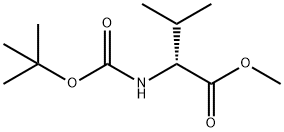 Boc-D-Val-OMe Struktur