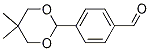 Benzaldehyde, 4-(5,5-dimethyl-1,3-dioxan-2-yl)- Struktur