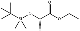 ETHYL (S)-(-)-2-(TERT-BUTYLDIMETHYLSILYLOXY)PROPIONATE Struktur