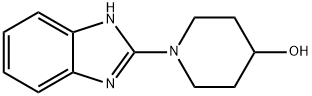 1-(1H-BenzoiMidazol-2-yl)-piperidin-4-ol, 98+% C12H15N3O, MW: 217.27 Struktur