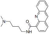 4-Acridinecarboxamide, N-(4-(dimethylamino)butyl)- Struktur