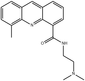 N-(2-(dimethylamino)ethyl)-5-methyl-4-acridinecarboxamide Struktur