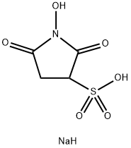 N-Hydroxysulfosuccinimide sodium salt Struktur