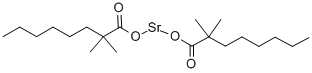 STRONTIUM NEODECANOATE Struktur