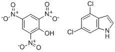 4-6 DICHLOROINDOLE PICRATE Struktur