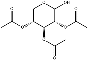 2,3,4-TRI-O-ACETYL-D-RIBONONITRILE Struktur