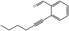 2-HEX-1-YNYL-BENZALDEHYDE Struktur