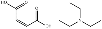 (triethylammonium) maleate Struktur