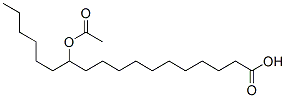 12-Acetyloxystearic acid Struktur