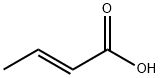 TRANS-2-BUTENOIC ACID Struktur