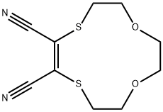 8,9-二氰基-1,4-二氧代-7,10-二硫代環(huán)-十二烷-8-烯 結(jié)構(gòu)式