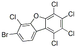 MONOBROMO-PENTACHLORODIBENZOFURAN Struktur