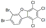 DIBROMO-TETRACHLORODIBENZOFURAN Struktur