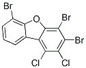 TRIBROMO-DICHLORODIBENZOFURAN Struktur