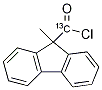 [13C]-9-Methylfluorene-9-carbonyl chloride Struktur